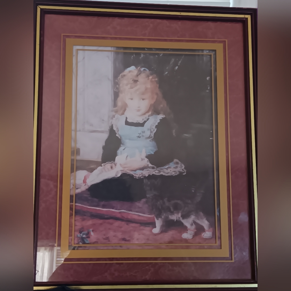 Painting framed